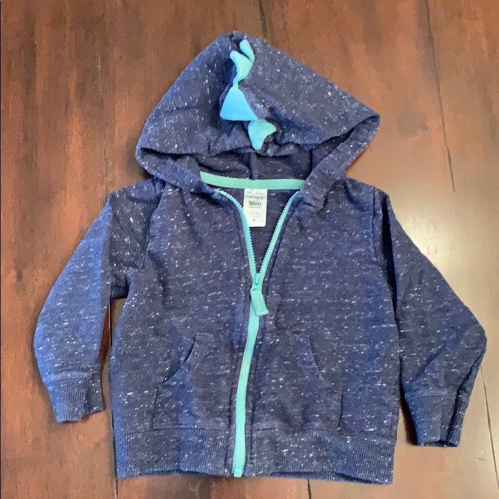 Like new 18 months Carter’s hooded jacket